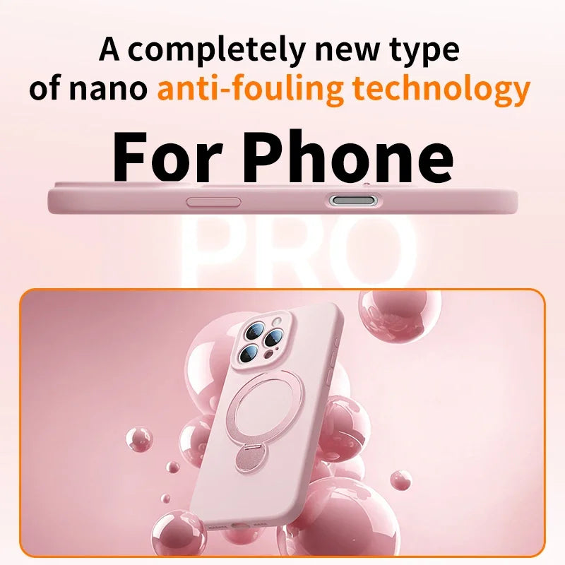 MagSafe Silikonhülle mit Band für iPhone 17 Pro