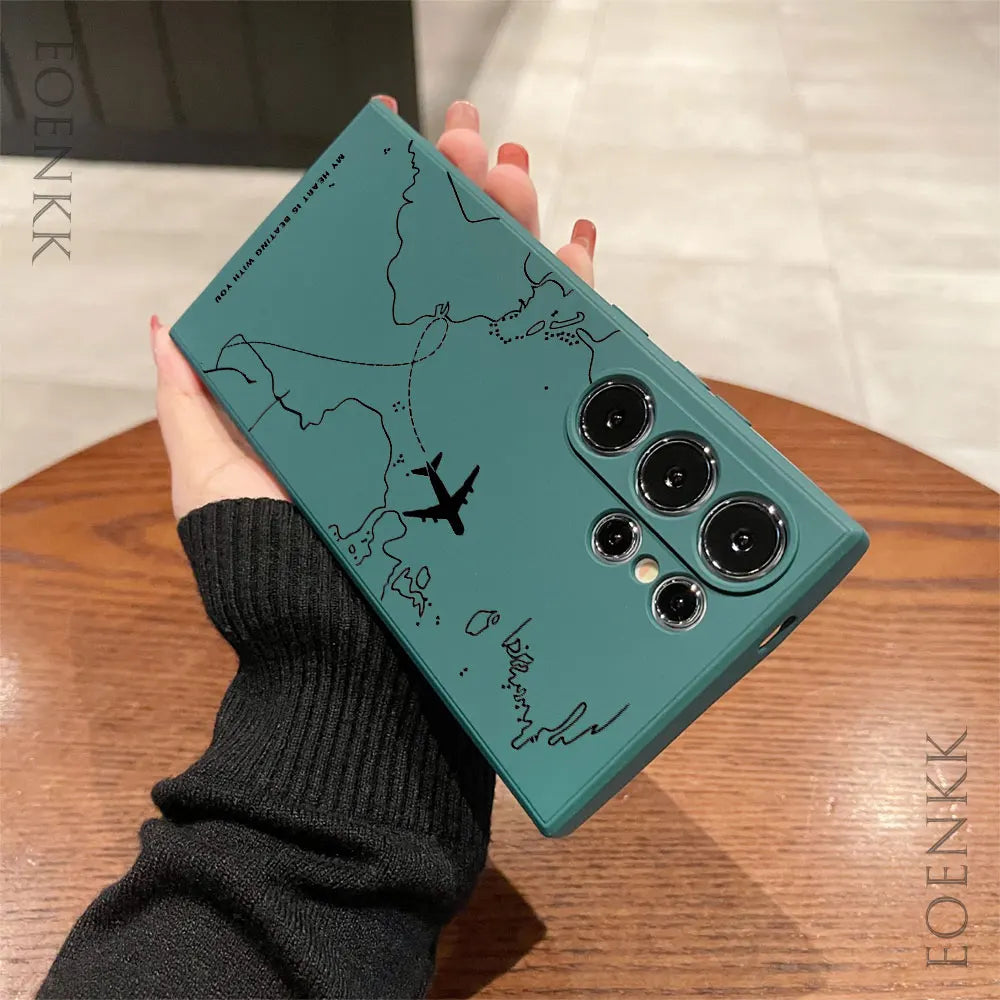 Kieselgel Flugzeug-Hülle Samsung