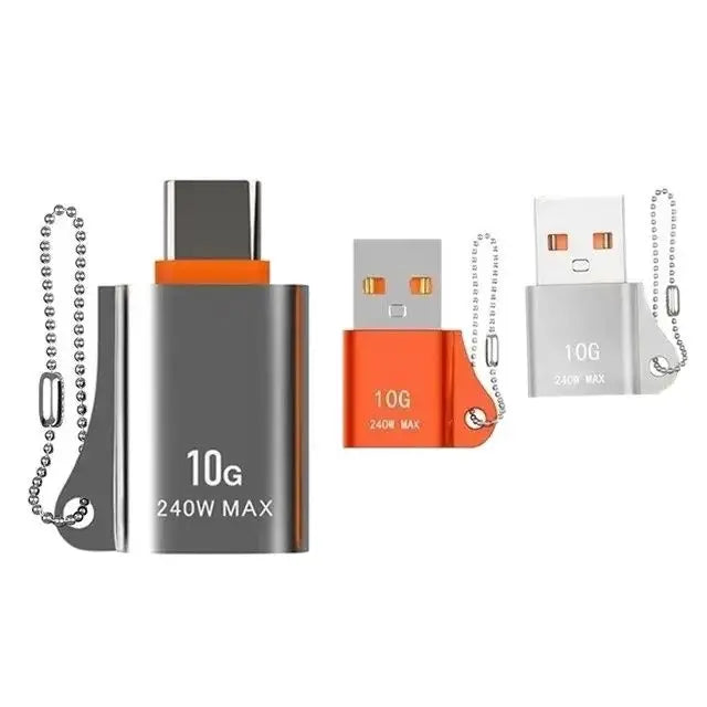 USB-zu-Typ-C Adapter 10A OTG Konverter