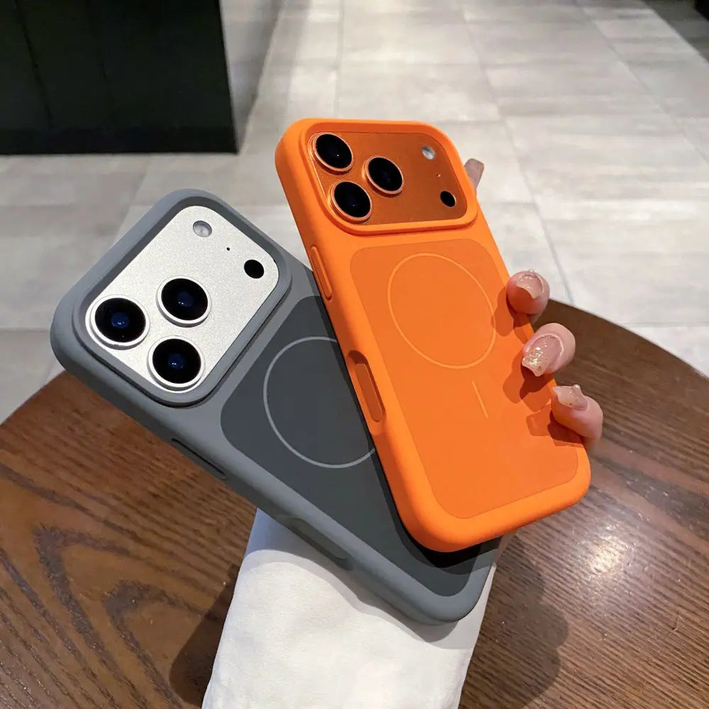 Liquid silicone case for iPhone 17 Magsafe