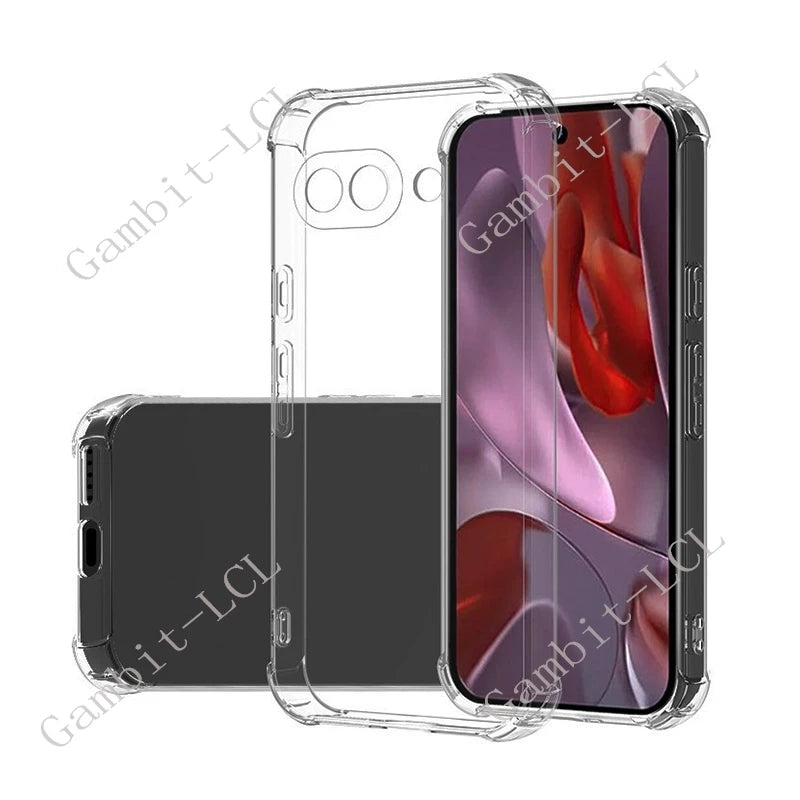 Stoßfeste Silikonhülle für Google Pixel 9