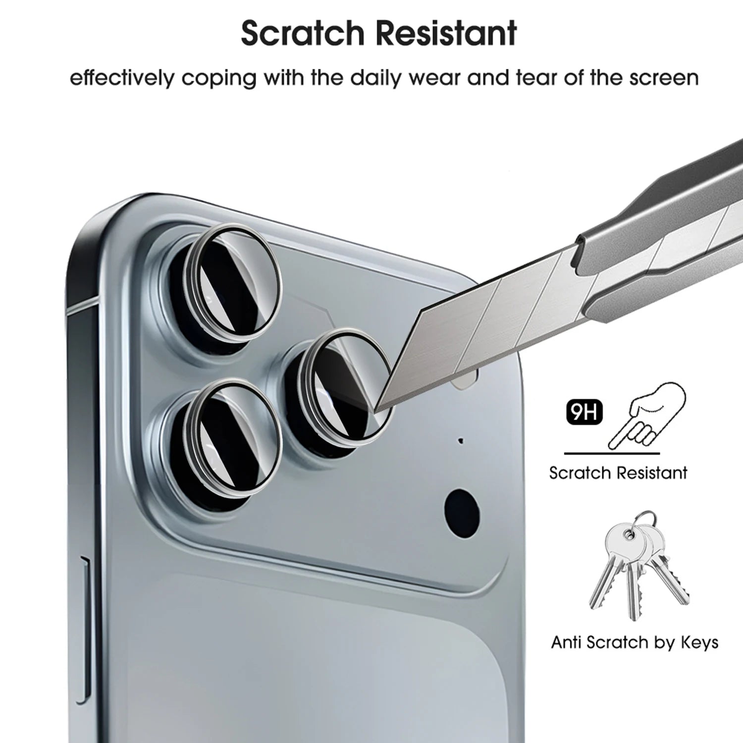 Kamera Schutzglas Set für iPhone 17 Serie