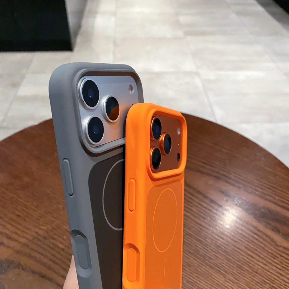 Liquid silicone case for iPhone 17 Magsafe