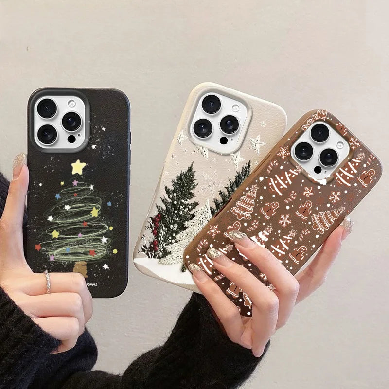 Samsung S25 Silikon Hülle Weihnachtsmotiv