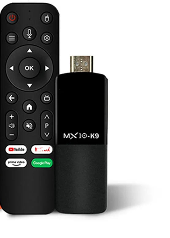 4K Android TV Stick with fast streaming