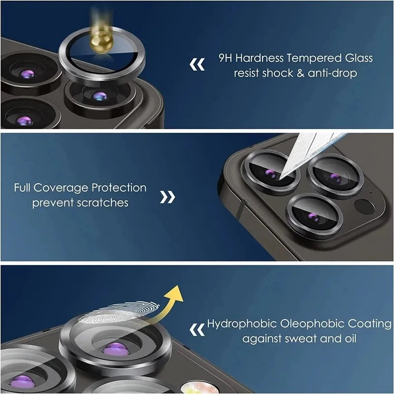 Metallring Kamera Schutz für iPhone