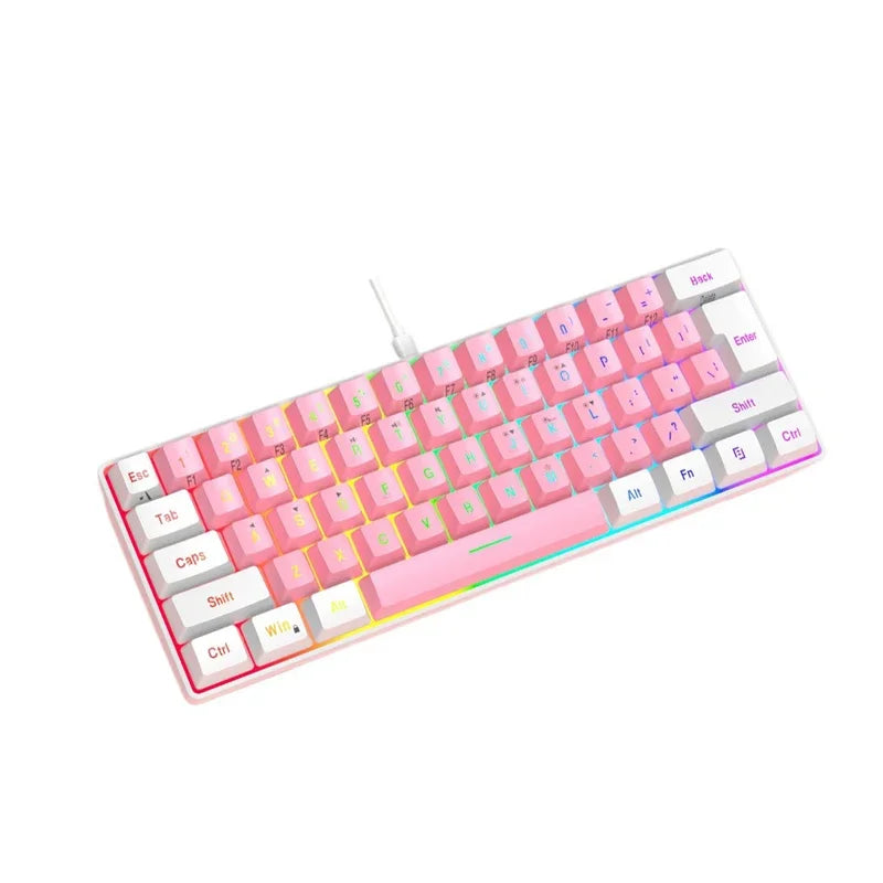 Rosa 60% Mini Gaming Tastatur