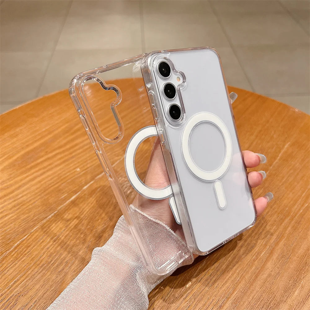 Magnetische Acryl-Magsafe Hülle für Galaxy S23