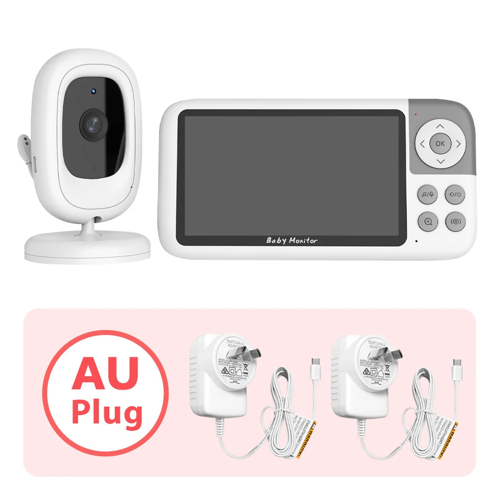 5'' Video Baby Monitor 720P mit Nachtsicht & Audio