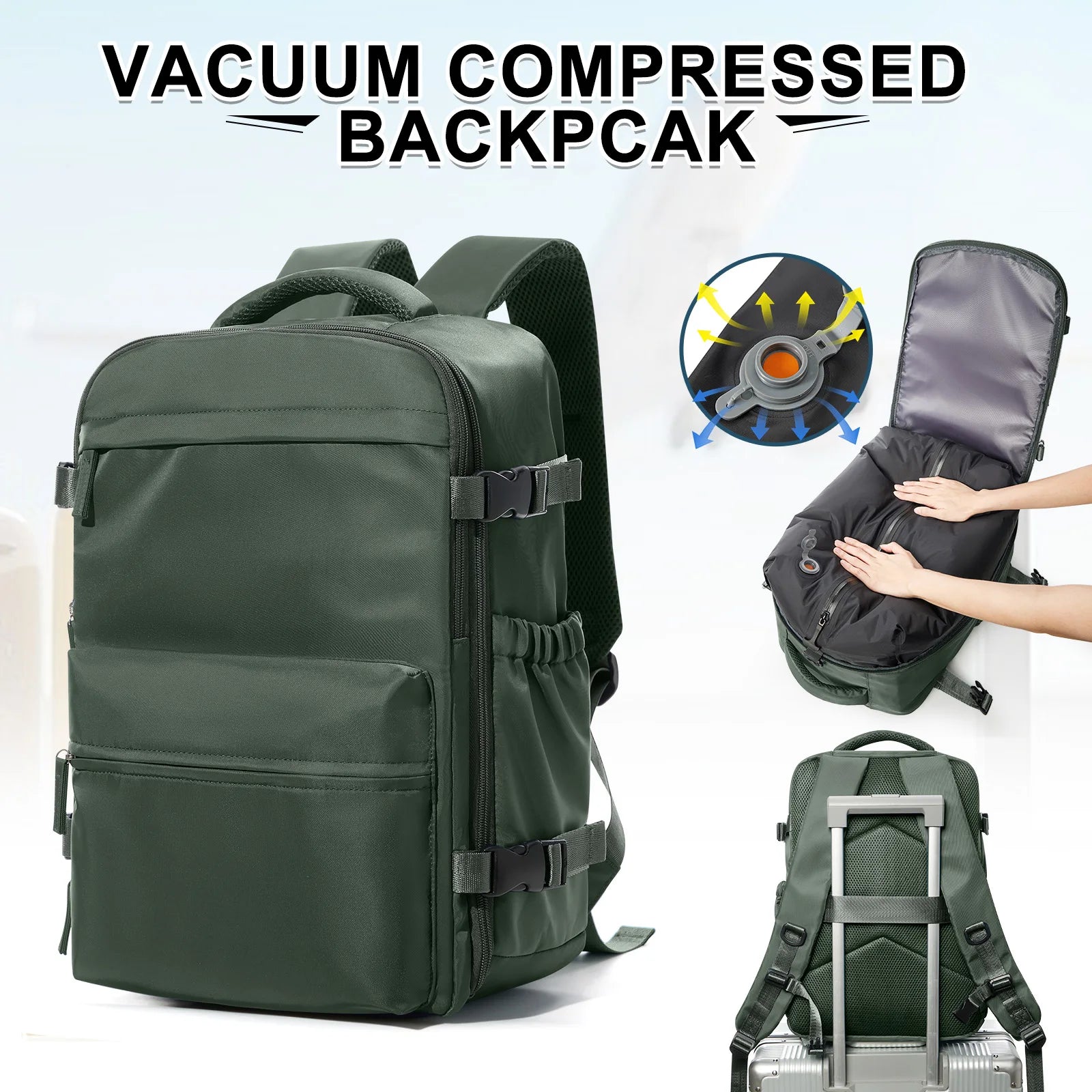 Modischer Laptop- & Reiserucksack