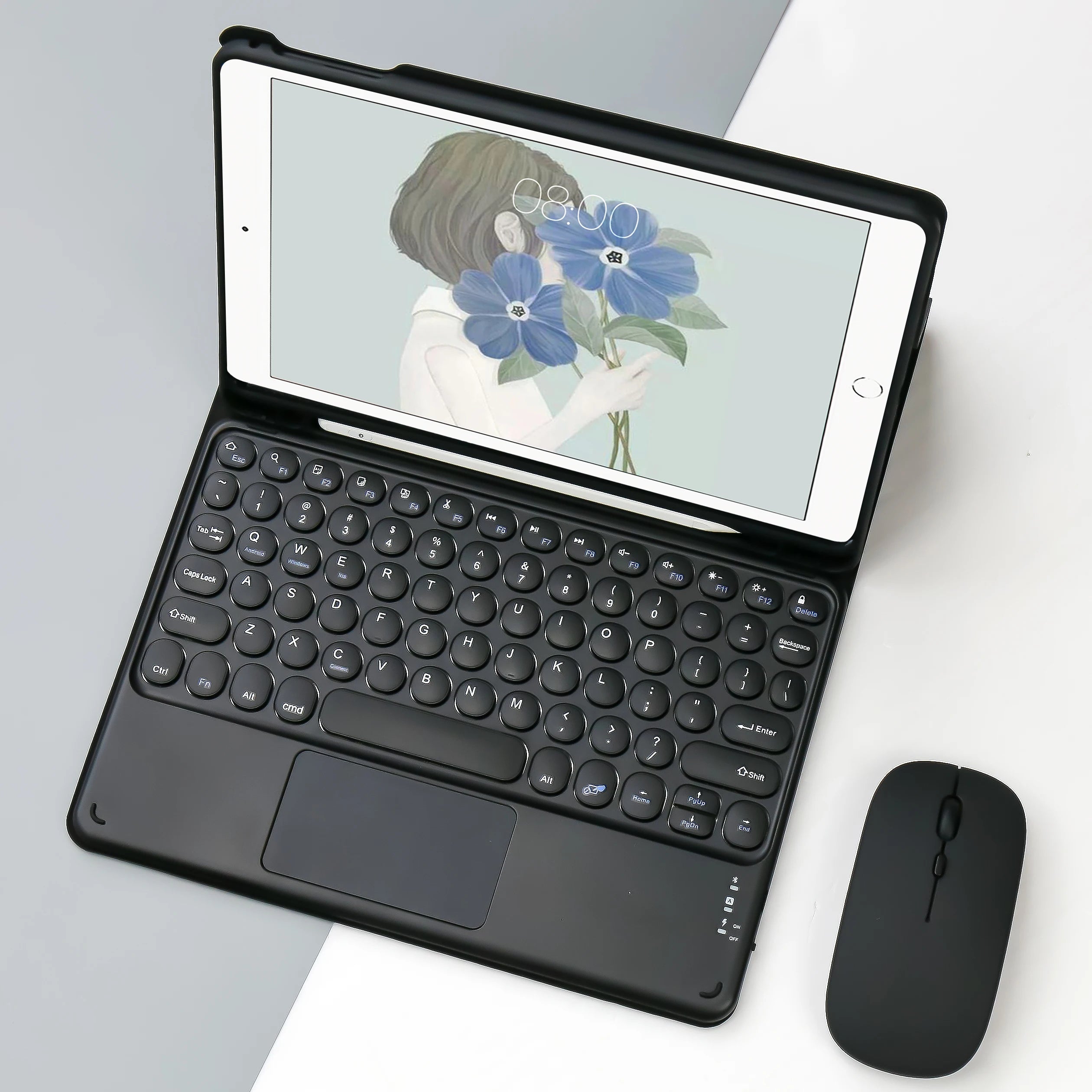 Kabellose Tastatur Maus Hülle iPad Pro Air