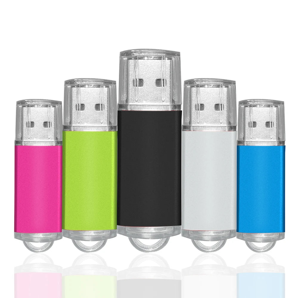 Colorful high-speed USB 2.0 metal stick