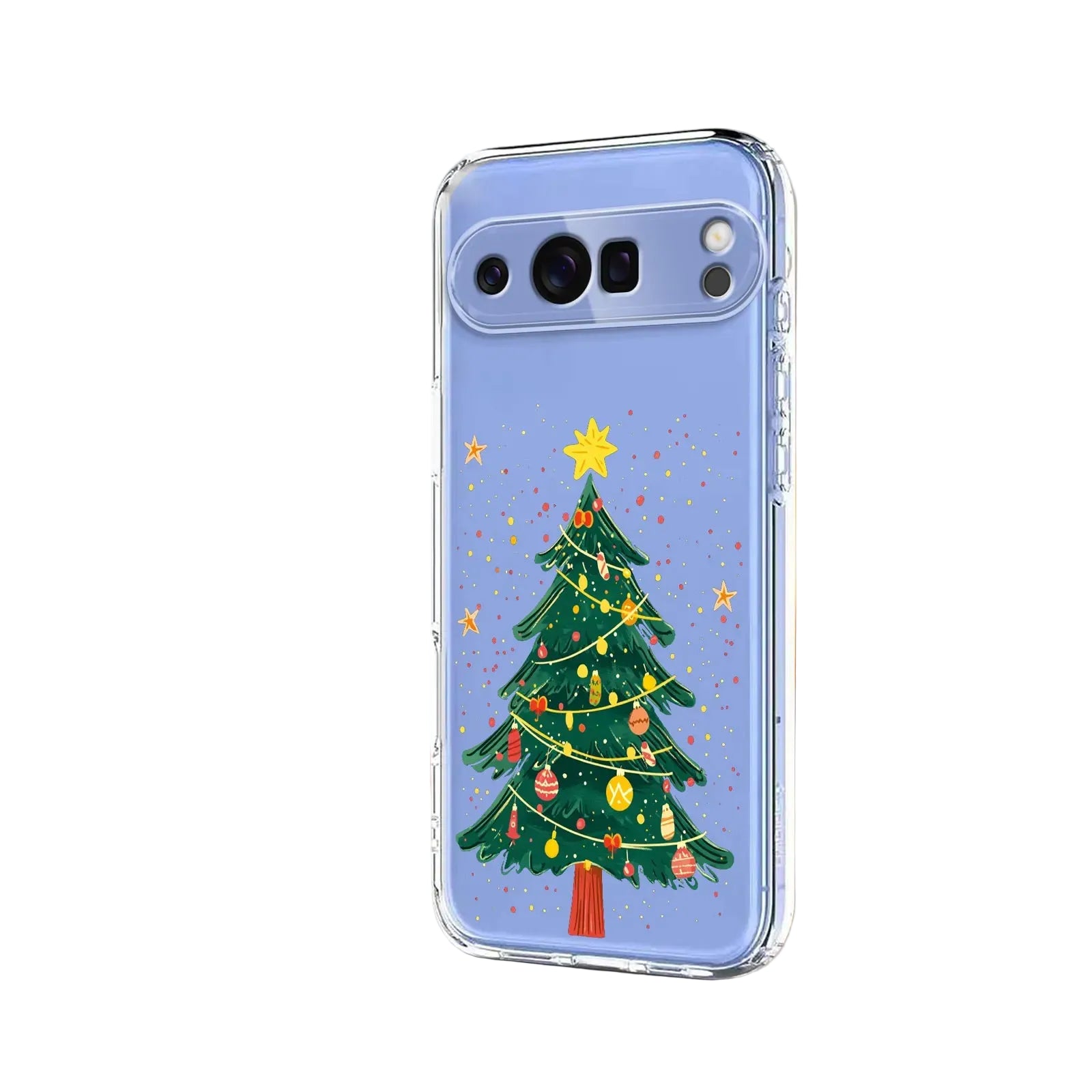 Weihnachtshülle mit Rentier und Schneemann für Google Pixel 10 9 8