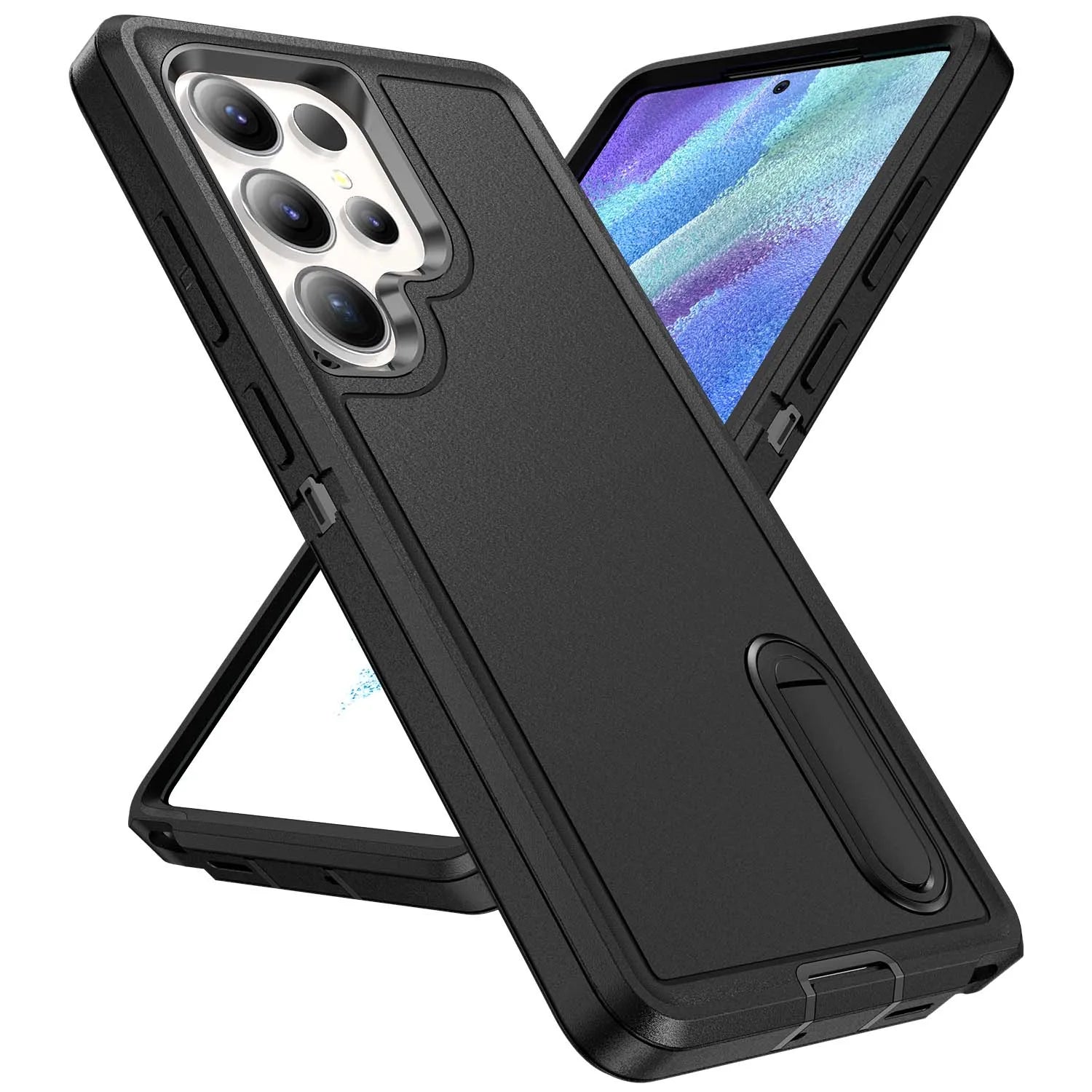 Robust 3-in-1 case with stand for Galaxy S25–A56
