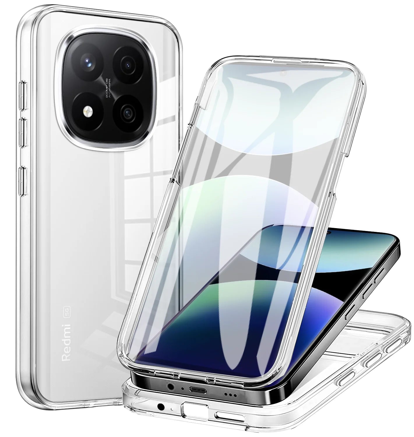 360° Hülle für Xiaomi Redmi Note 14 Pro