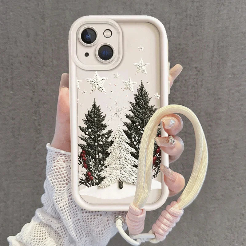 Samsung S25 Silikon Hülle Weihnachtsmotiv