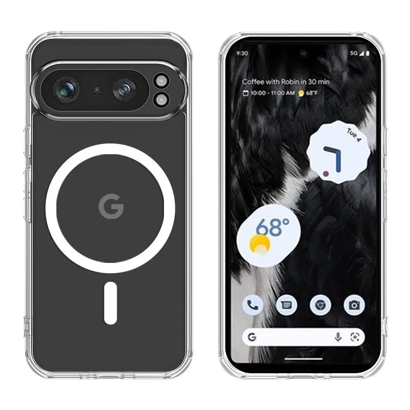 Pixel Magnetische Hülle mit Acryl-Case