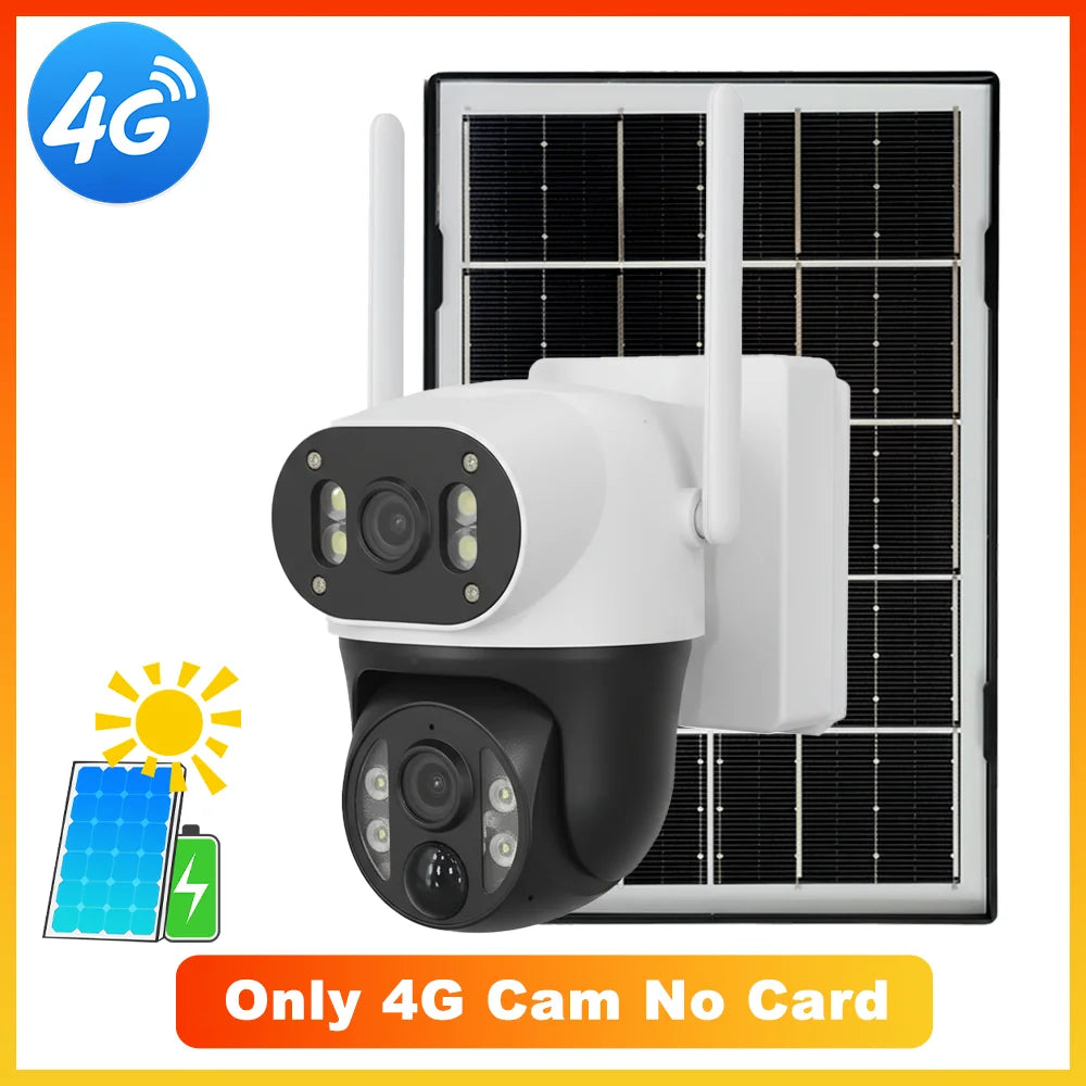 Solar WLAN Outdoor Kamera mit 8MP und Nachtsicht
