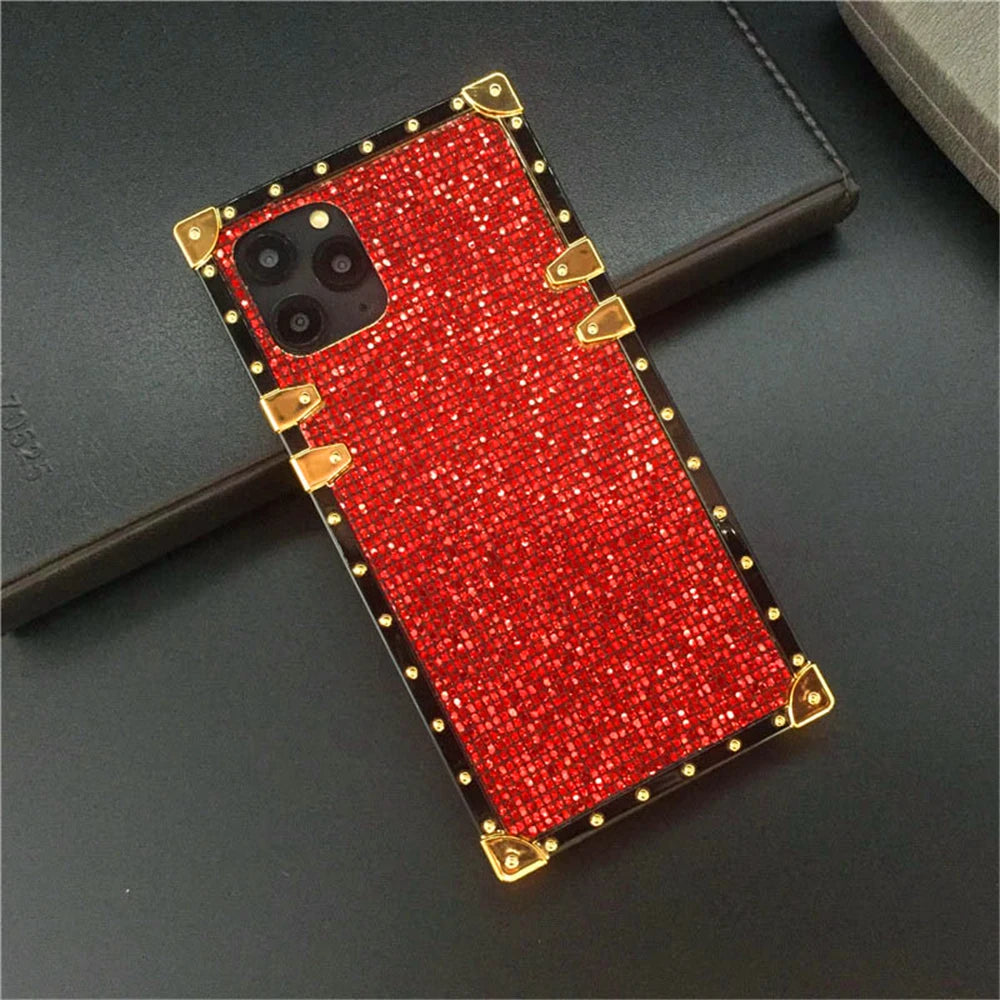 Luxuriöse Glitzer-Hülle mit Ring für Google Pixel 8