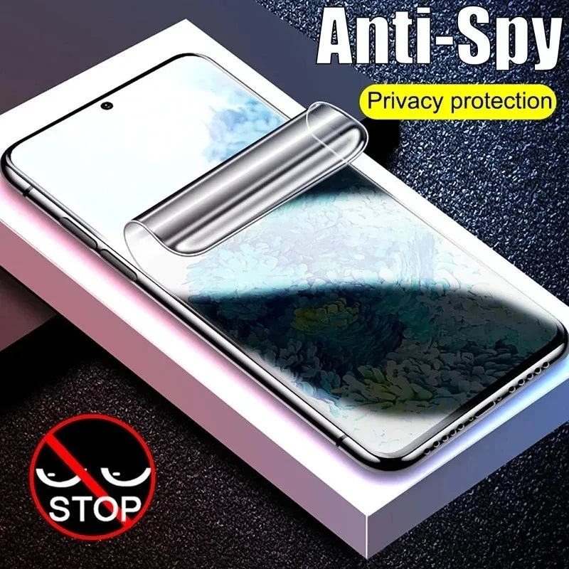 3x Anti-Spy Hydrogelfolie für Samsung Galaxy