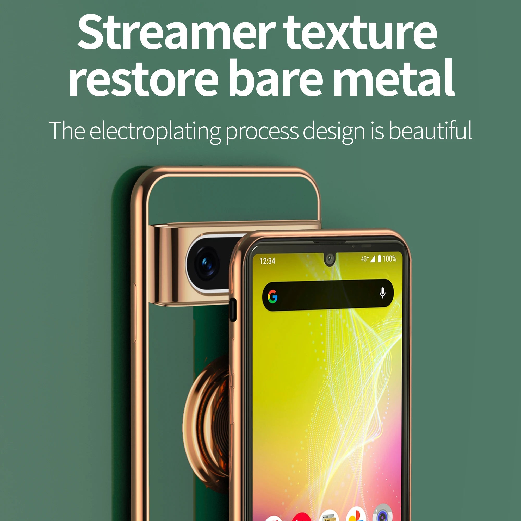 Pixel Hülle mit Ringhalter & Ständer