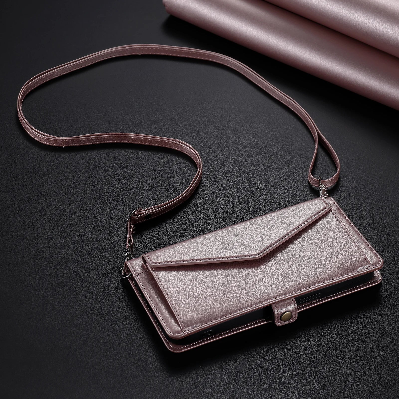 Crossbody Leder Handyhülle für Xiaomi