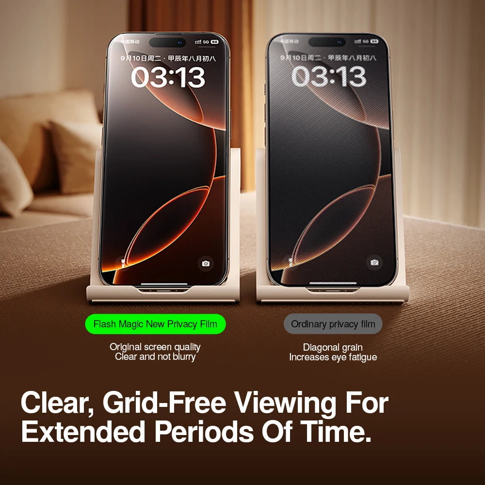 Privacy screen protector tempered glass for iPhone 17 Pro Max