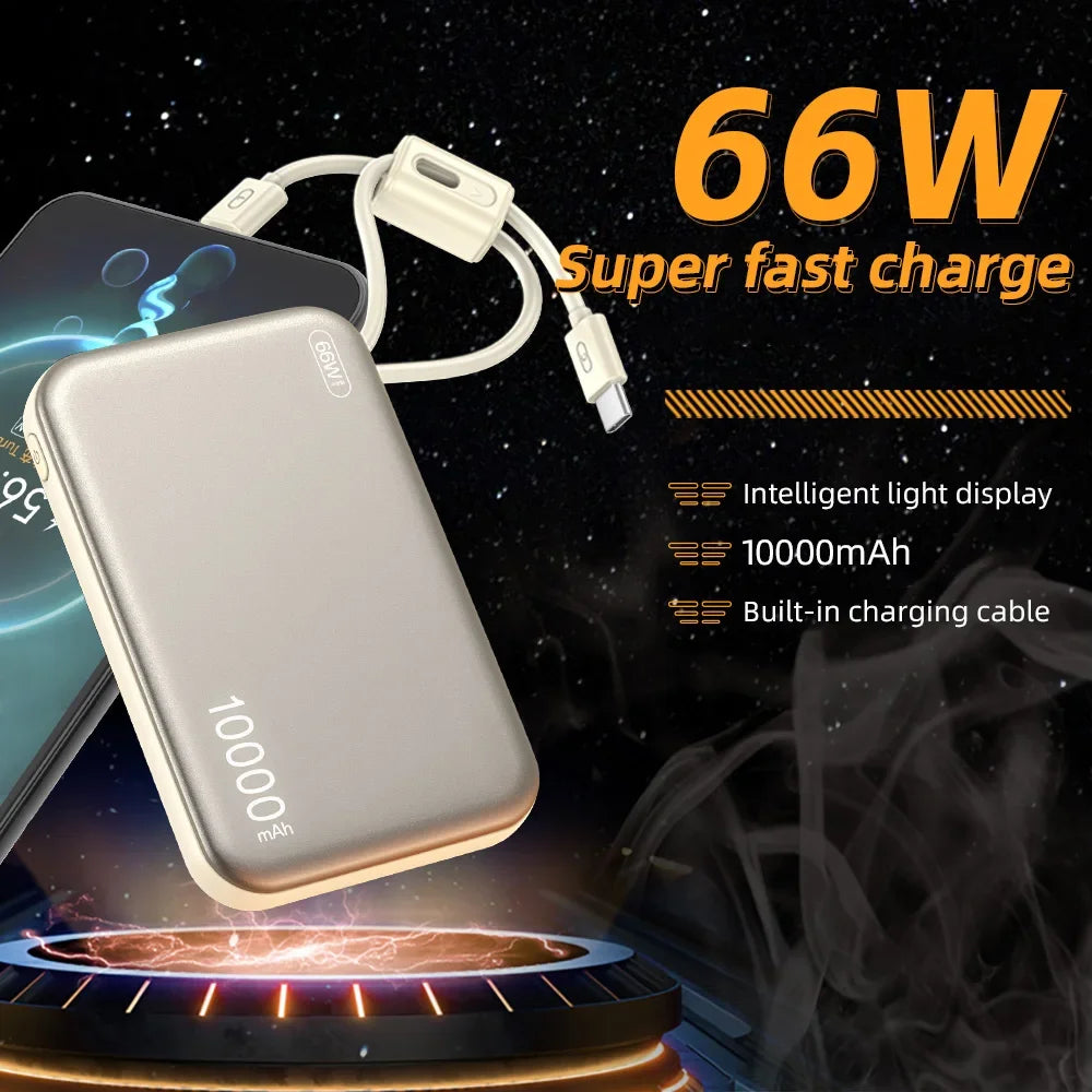 10000mAh 66W Powerbank Flugzeugsicher
