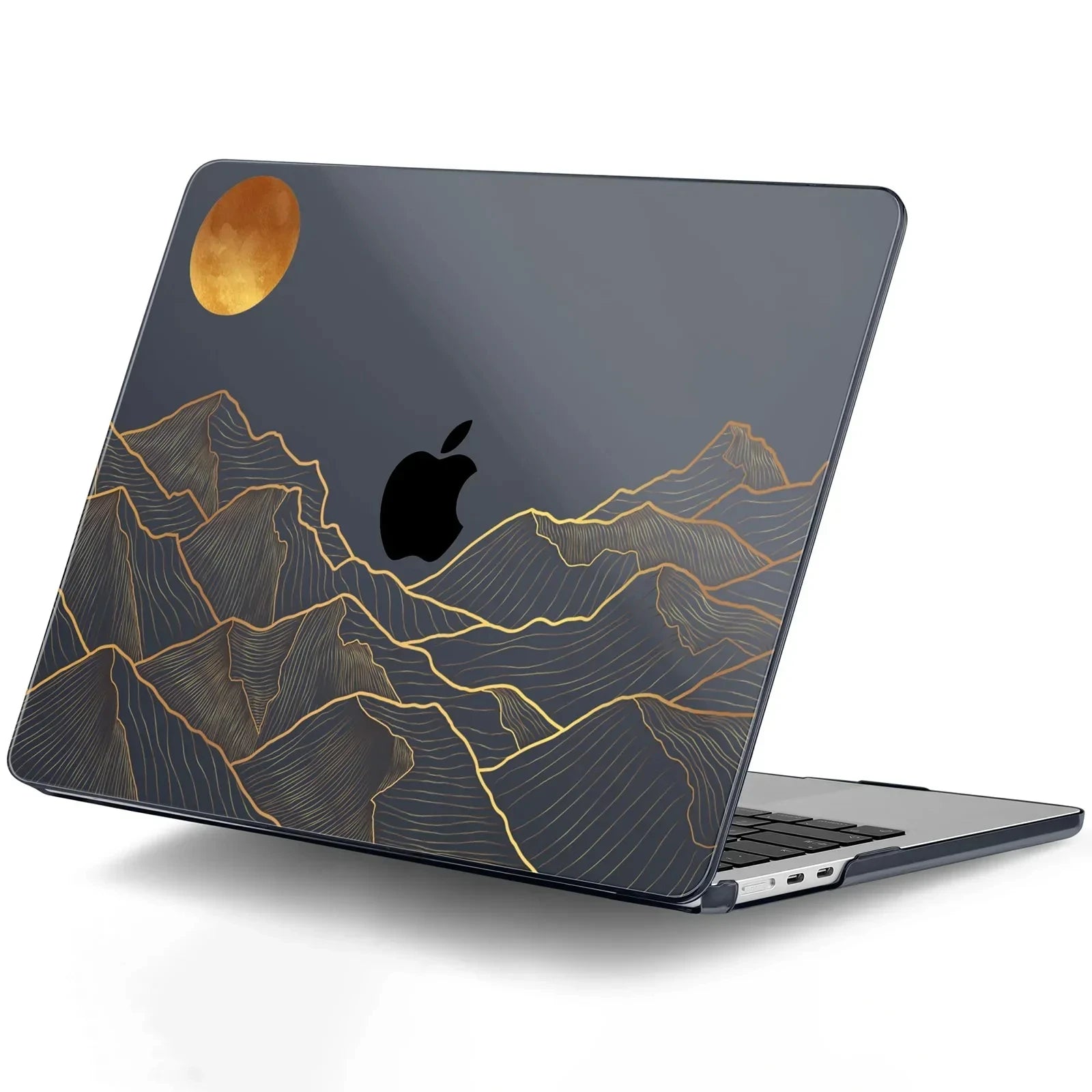 Hard shell case with print for MacBook