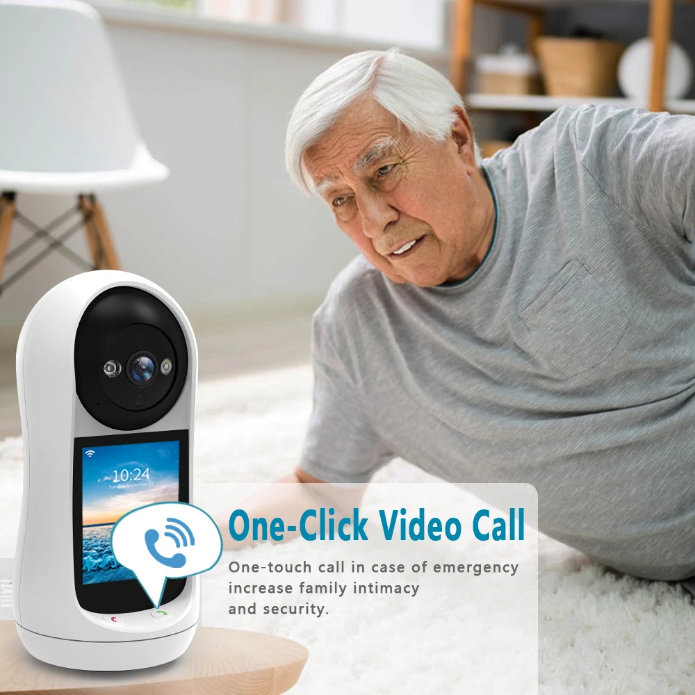 4MP 2K PTZ Camera with Video Call & Baby Monitor