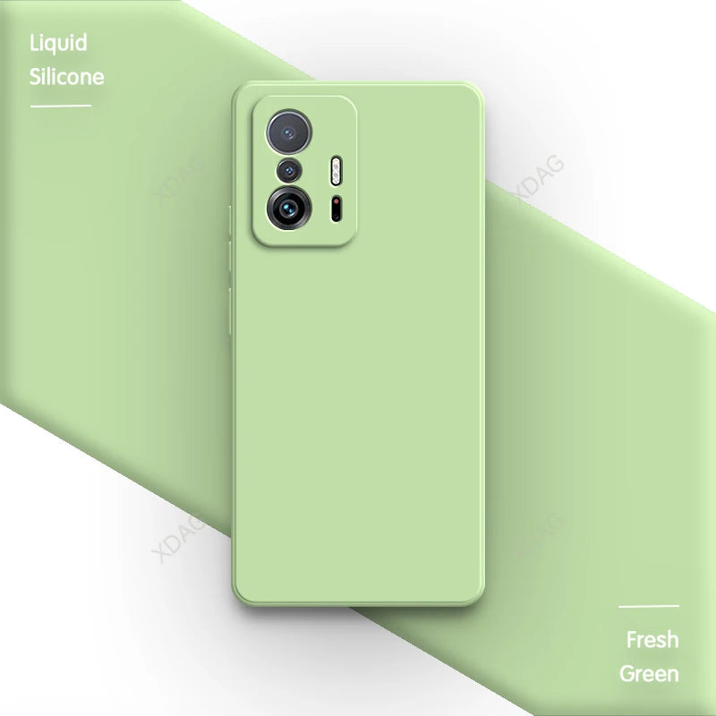 Halb-Hülle aus Flüssigsilikon Xiaomi 11T Pro