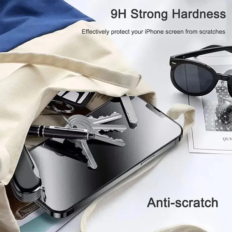 Anti-spy screen protector for iPhone