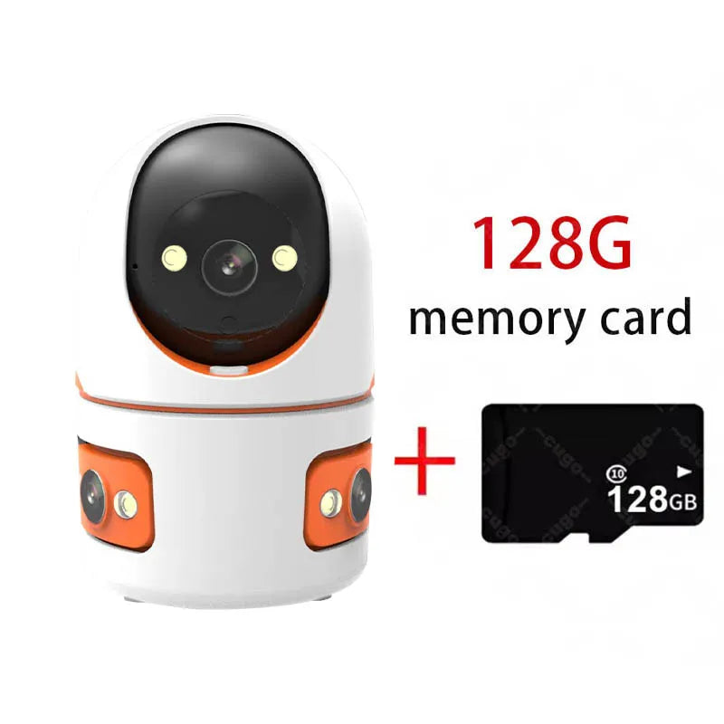 15MP WiFi surveillance camera with PTZ and baby monitor