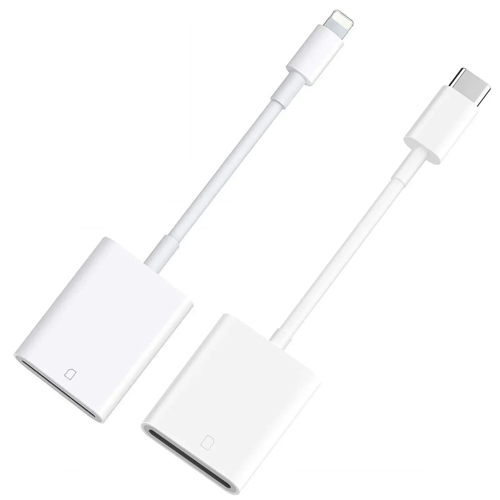 Externer SD Kartenleser Lightning Typ-C Adapter