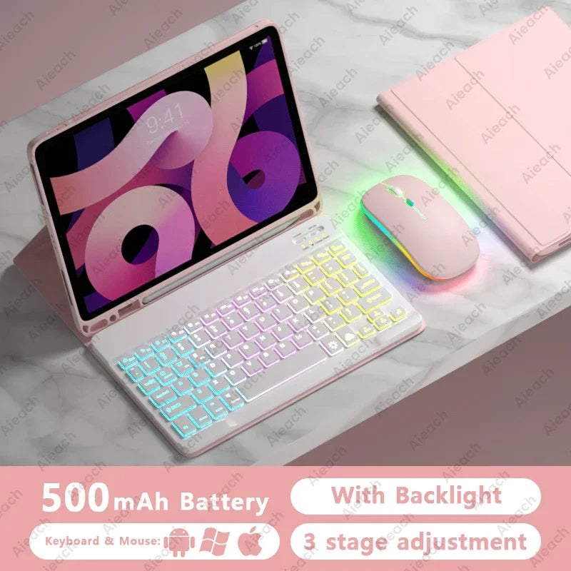 AIEACH iPad Tastatur-Hülle