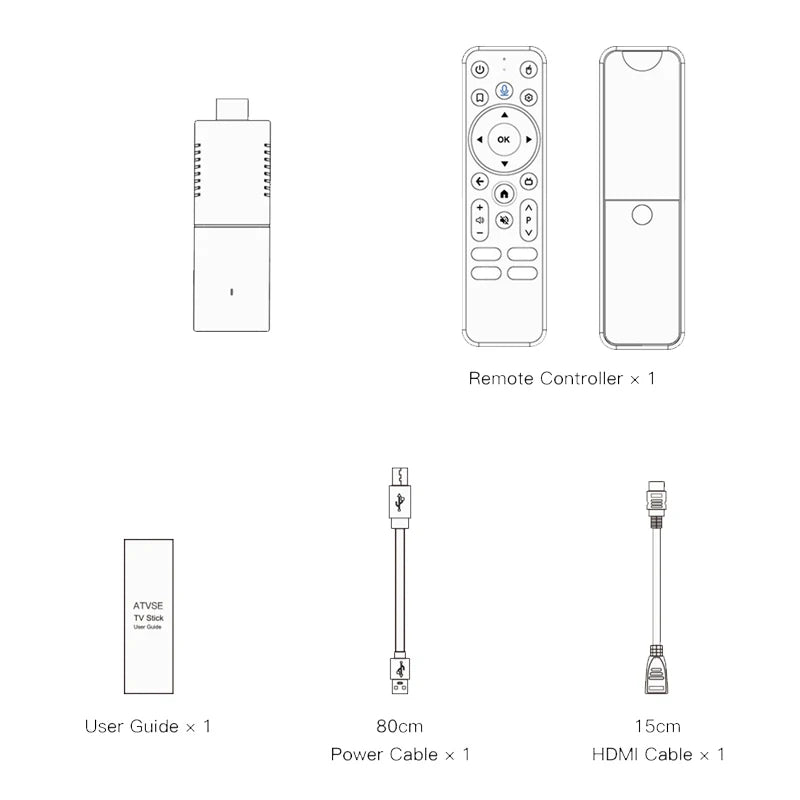 Android 10 4K HDR TV Stick with AV1 &amp; Voice Control