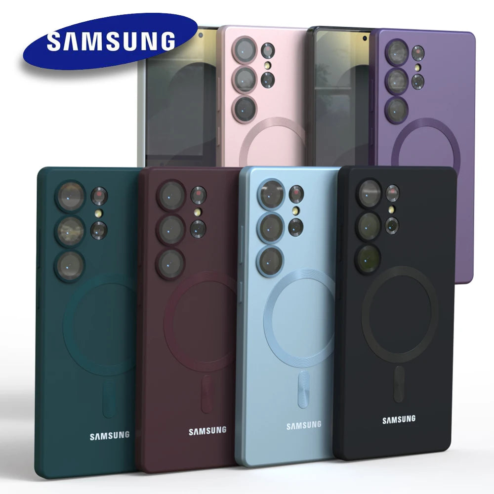 Magnetische Schutzhülle für Galaxy S25–S21