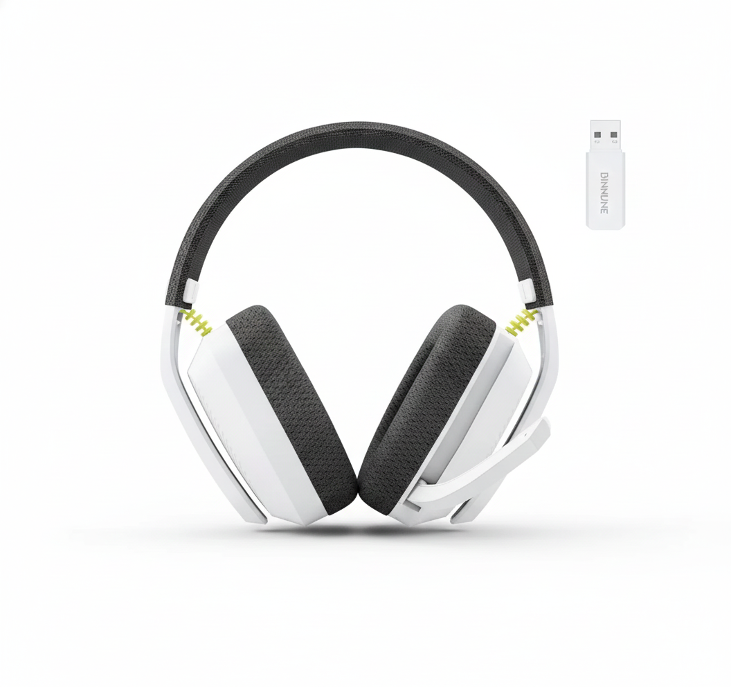 BINNUNE 2.4GHz wireless gaming headset