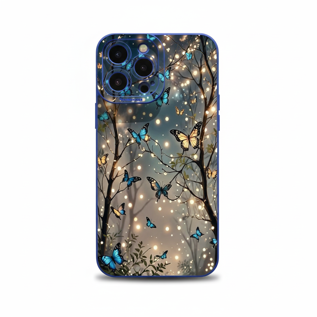 Dunkler Schmetterling Schutzcase für iPhone 17 Serie