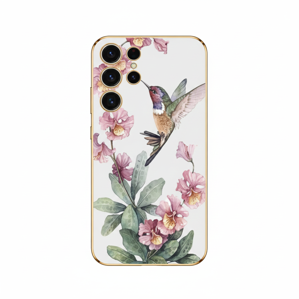 Flower Bird Case for Samsung S25 Ultra 5G