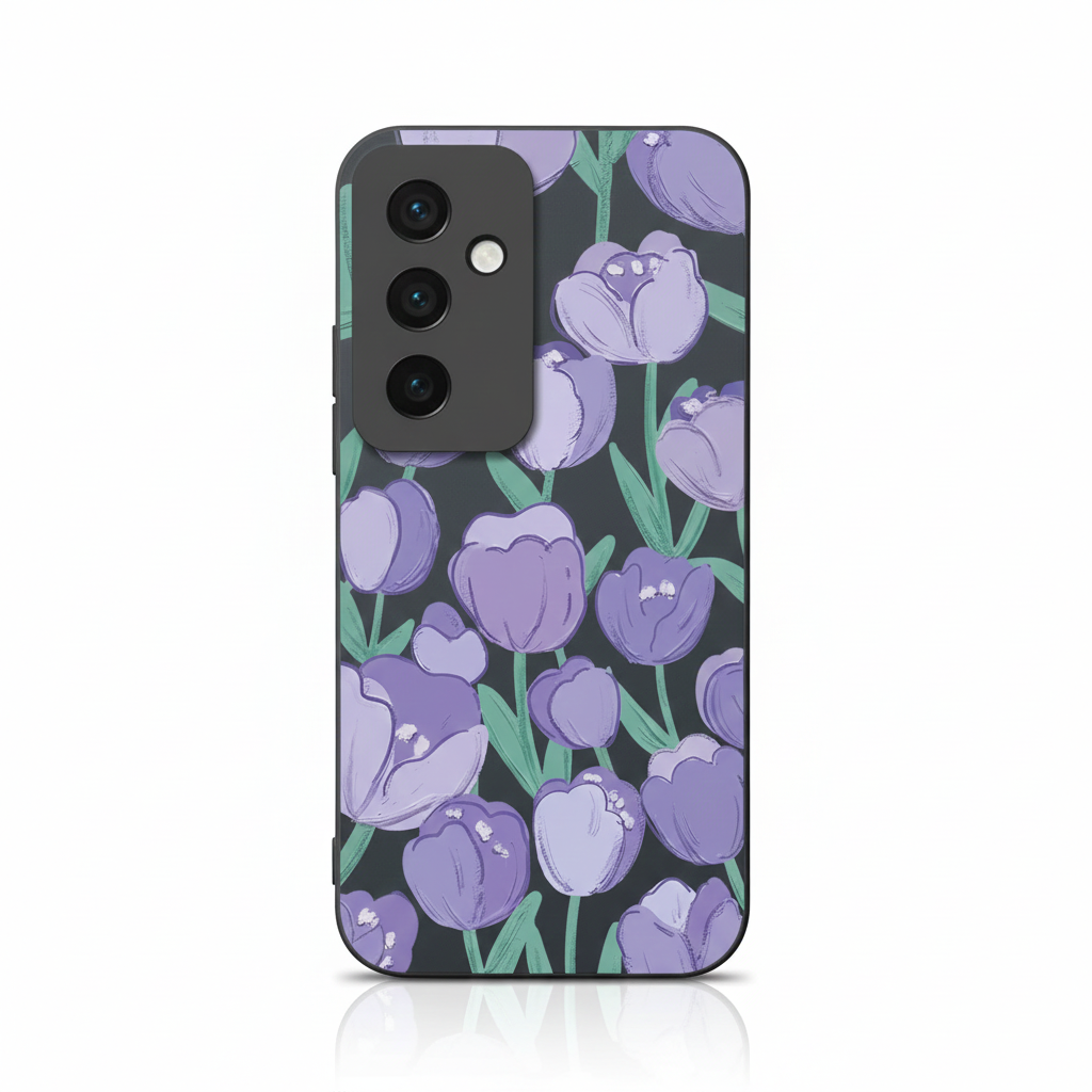 Leopardenmuster Silikonhülle mit Kameraschutz