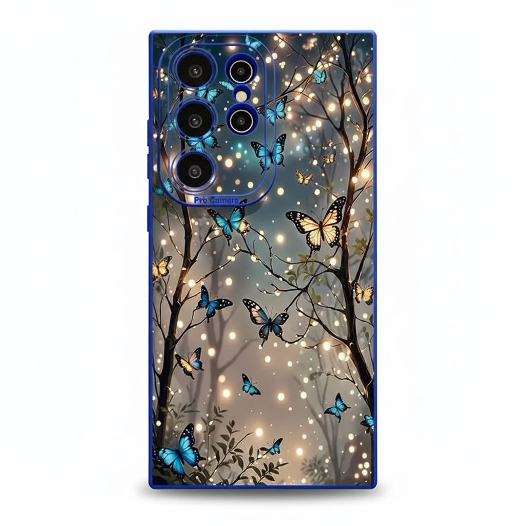 Luminous Butterfly Case Galaxys