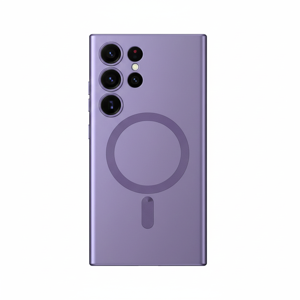 Magnetische Hülle mit Wireless Ladefunktion für Samsung