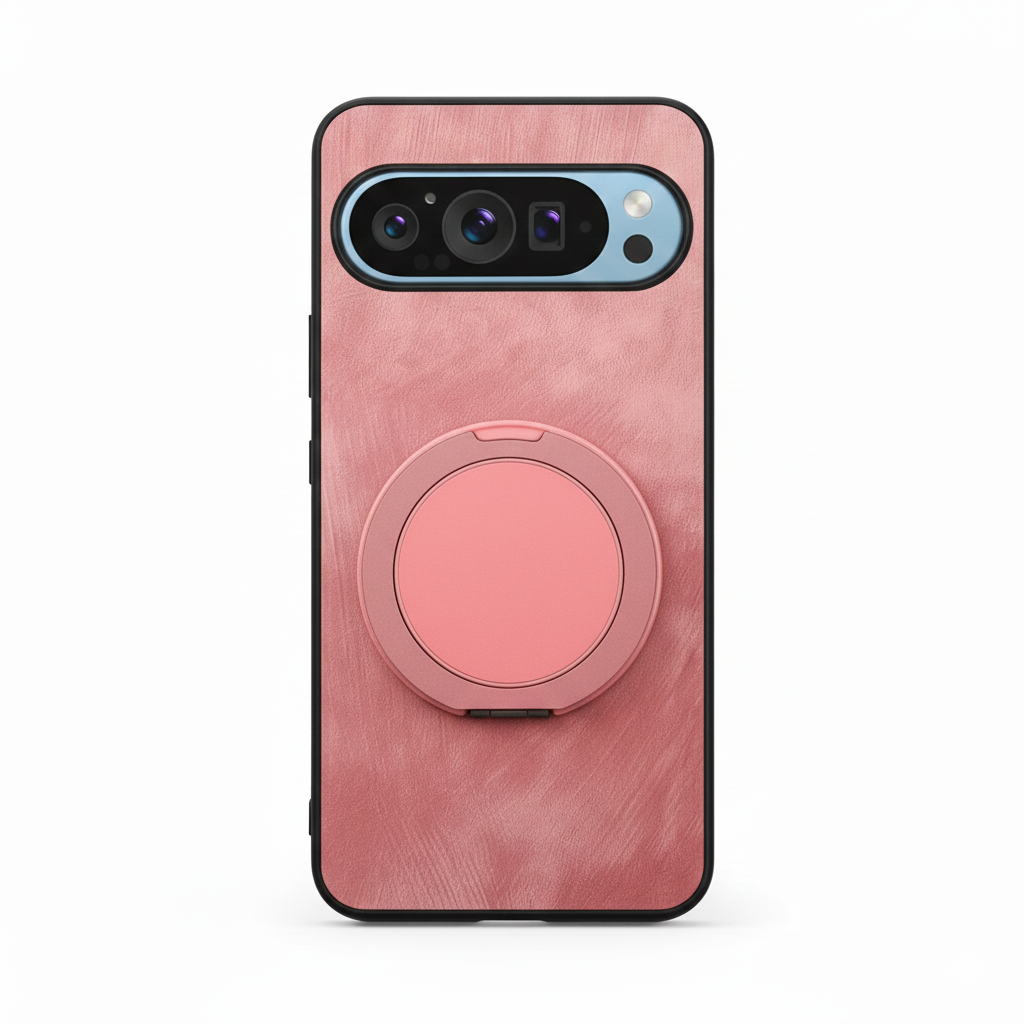 Magsafe Lederhülle mit Ständer Pixel