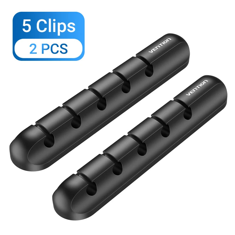 Flexibler Silikon Kabel Organizer für Auto und Büro