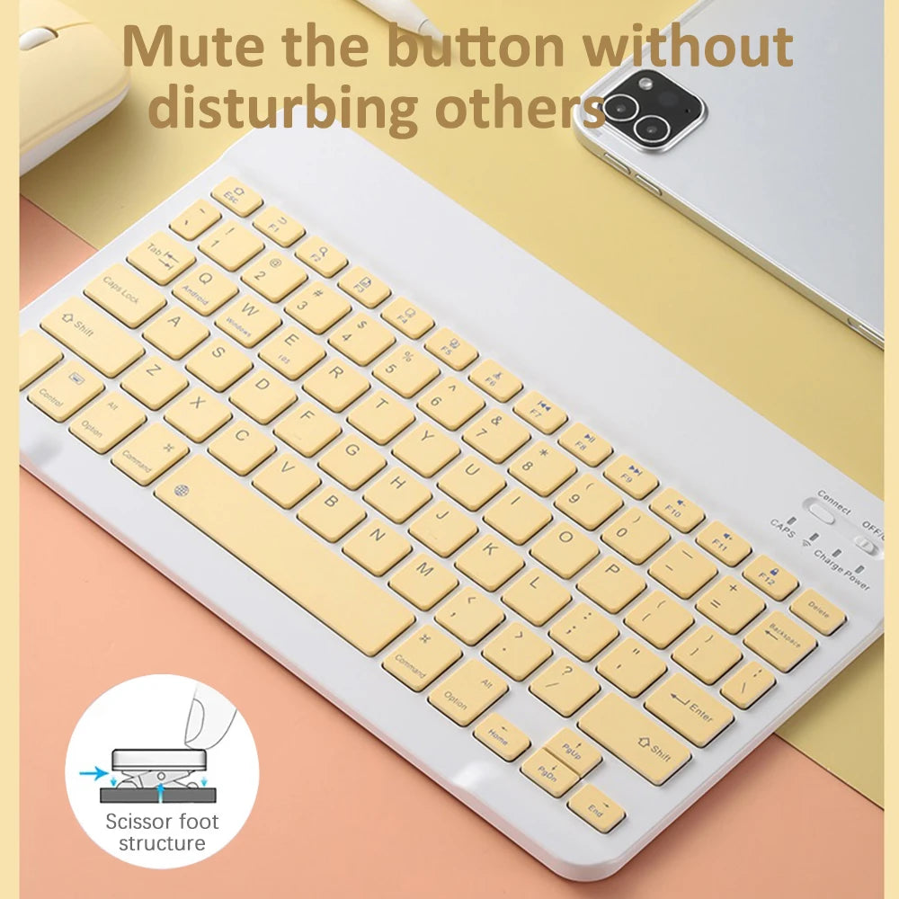 Bluetooth-Tastatur & Maus für Tablet/PC