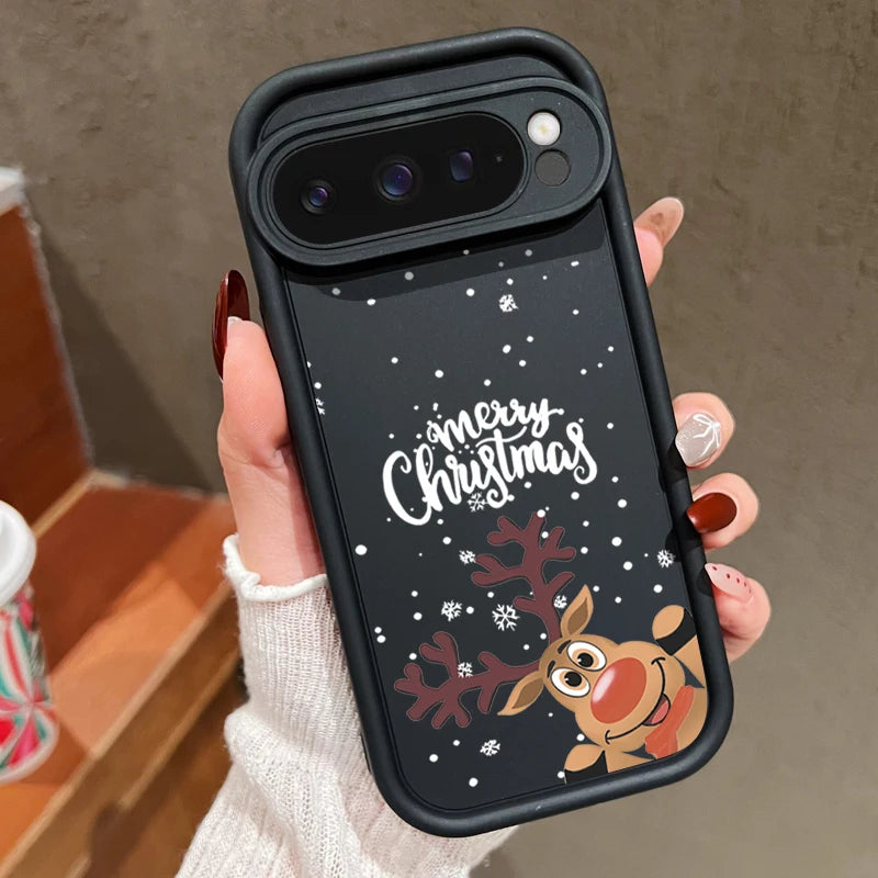 Fröhliche Weihnachts Handyhülle aus TPU für Google Pixel