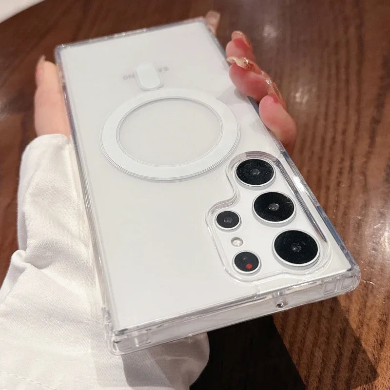 Magnetische Wireless Hülle für Samsung Galaxy S25