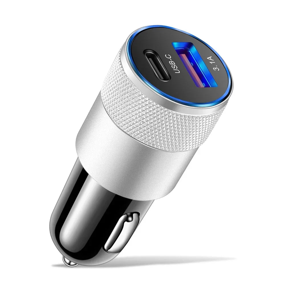 66W USB Auto Ladegerät Schnellladeadapter