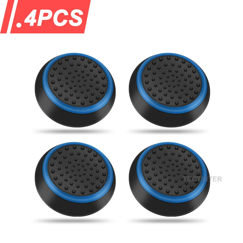 Silicone Thumb Grips for PS5/PS4/Xbox Controllers, Set of 4